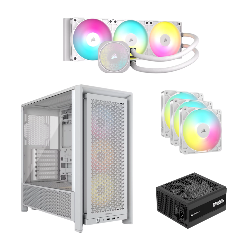FRAME-4000D-RS-ARGB-WHITE-ALL-IN-ONE-BUNDLE