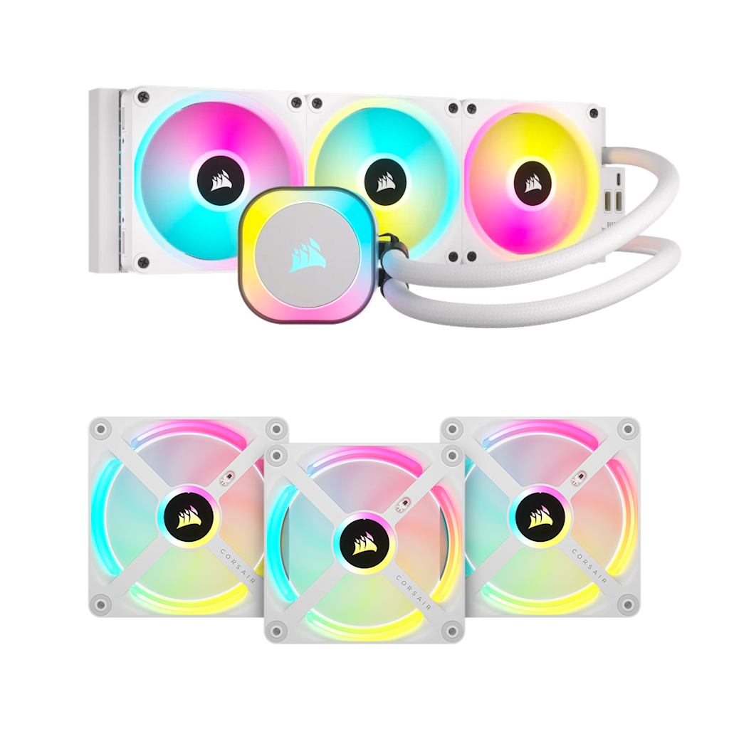 link-h150i-white-qx120-triple-fan